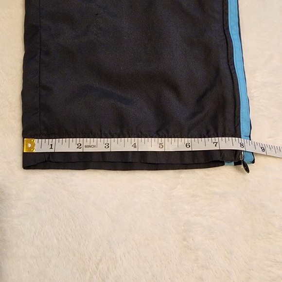 Adidas Track Joggers Vintage Y2k Black Blue Women's Pants‎ Size XL - Picture 5 of 16